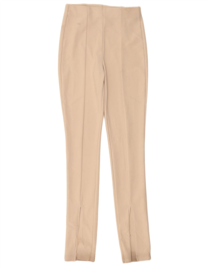 Pantaloni casual skinny da donna Zara medi W28 L33 Beige