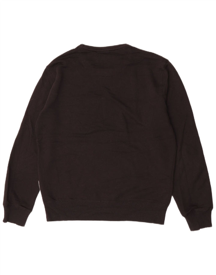 FRENCH CONNECTION Felpa da uomo Maglione medio cotone nero