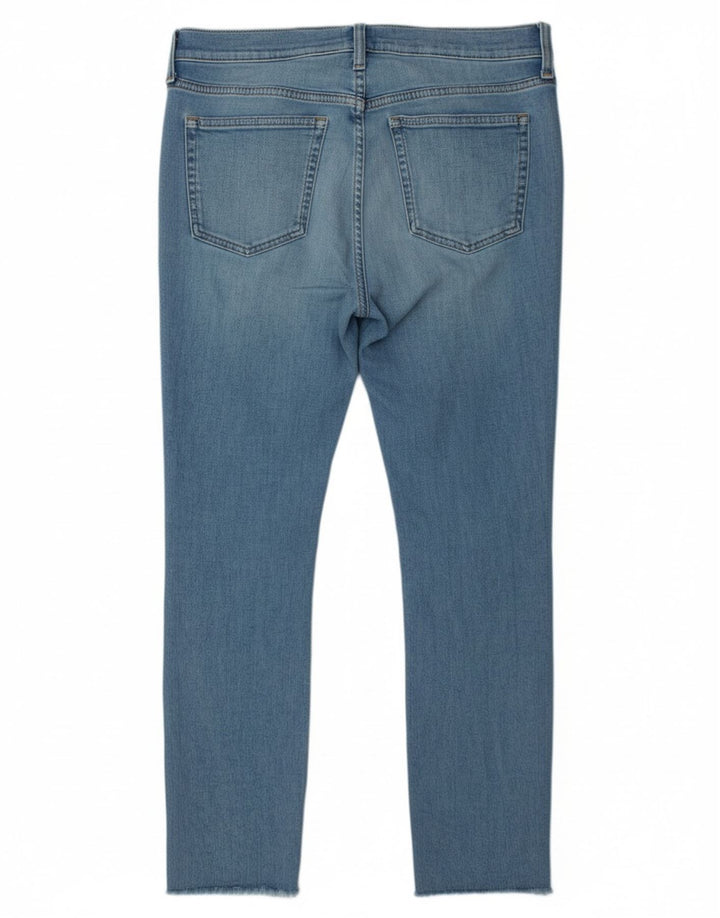 J. CREW Womens Skinny Jeans W29 L27 Blue Cotton
