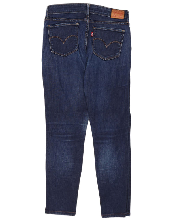 Jeans skinny Levi's 711 da donna W27 L27 cotone blu navy