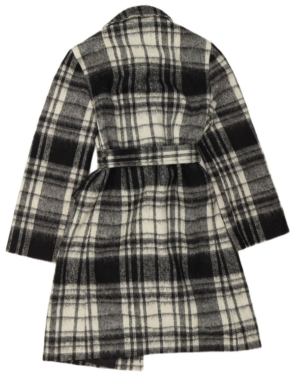 Soprabito Donna Benetton IT 44 Medio Nero Lana Check