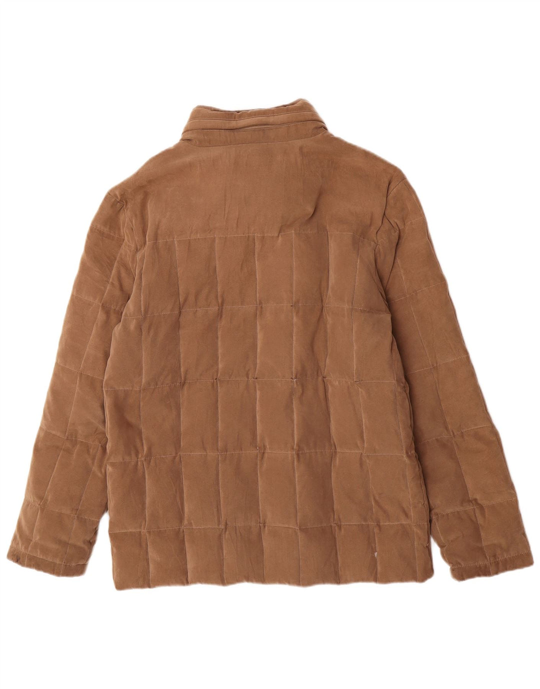 Pal Zileri Giacca Imbottita con Cappuccio da Uomo IT 50 Large Marrone Poliestere