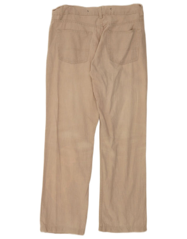 Pantaloni casual dritti da uomo Cerruti 1881 W32 L28 Beige