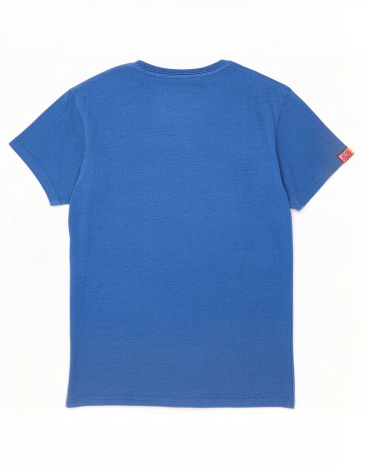 T-shirt grafica da uomo Superdry Top piccola blu