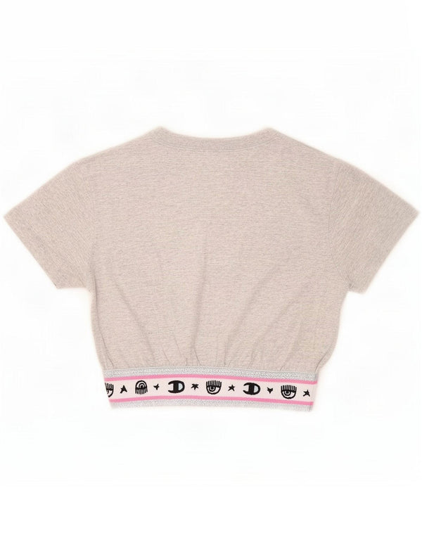 Champion T-shirt grafica da donna Chiara Ferragni UK 12 Grigio medio