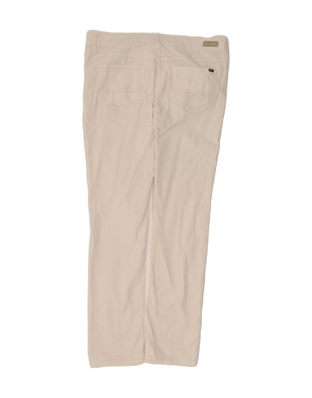 TOMMY HILFIGER Womens Slim Jeans W32 L32 White Cotton Vintage Tommy Hilfiger and Second-Hand Tommy Hilfiger from Messina Hembry 
