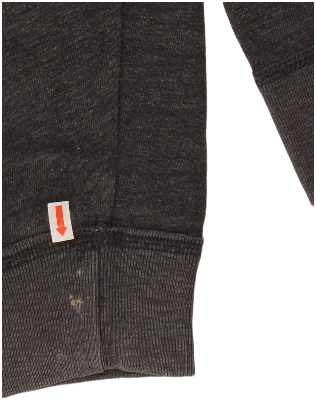 Maglione con cappuccio e zip grafica da uomo HOLLISTER in cotone grigio medio