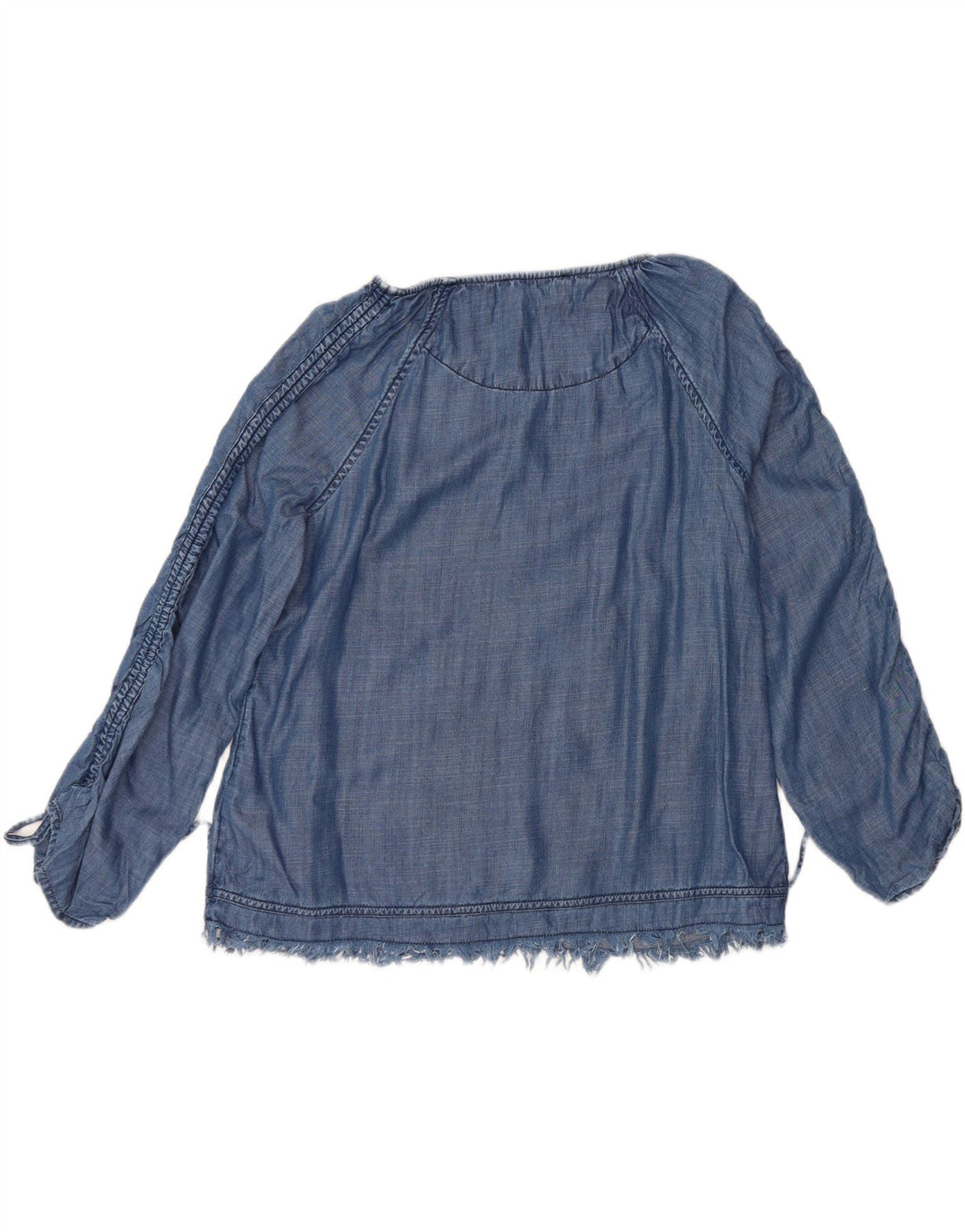 Camicetta a maniche lunghe da donna Marks & Spencer UK 14 Blu medio floreale