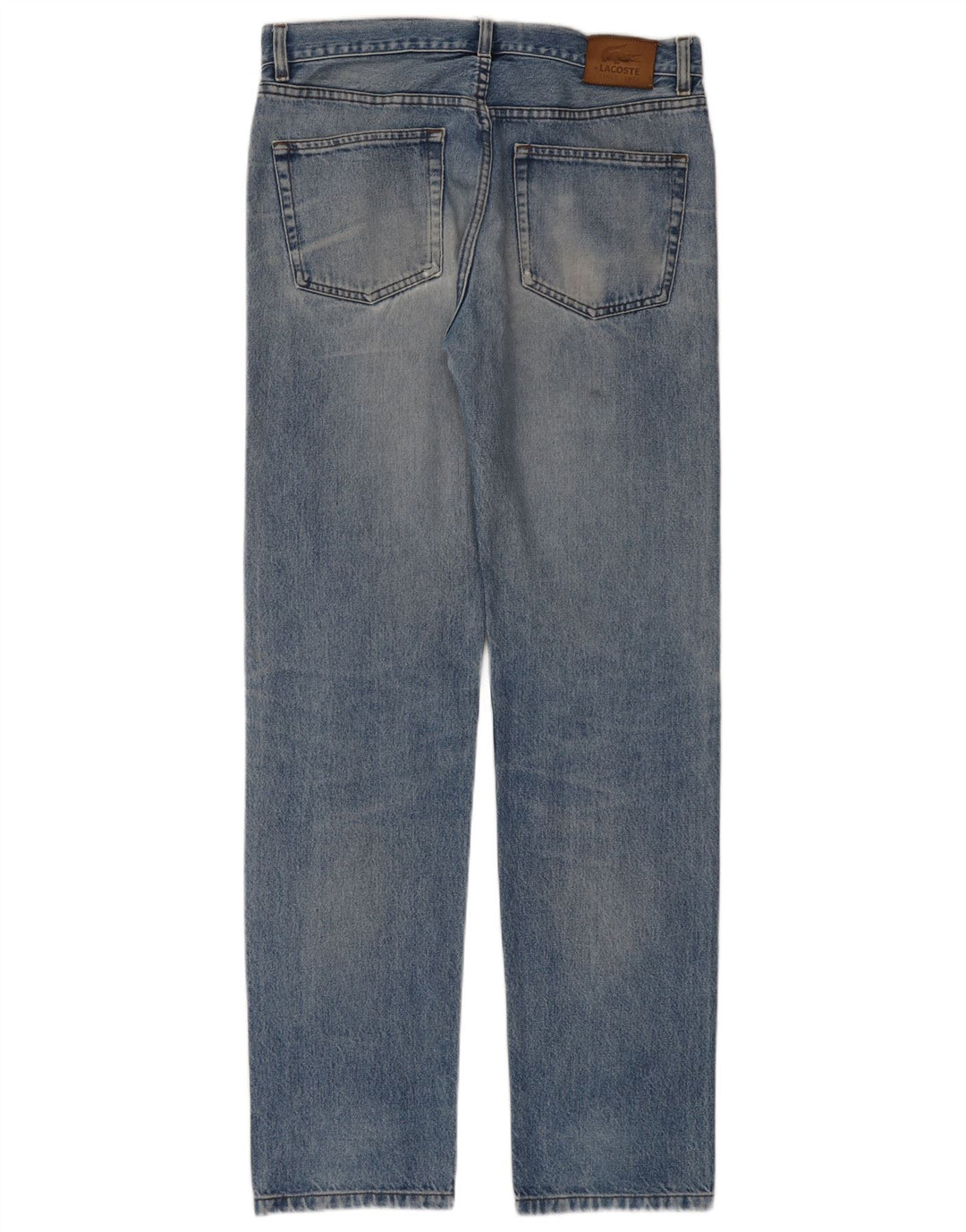 Jeans dritti da uomo LACOSTE W34 L34 Blu