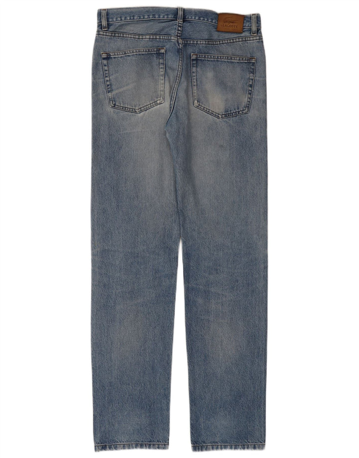 Jeans dritti da uomo LACOSTE W34 L34 Blu
