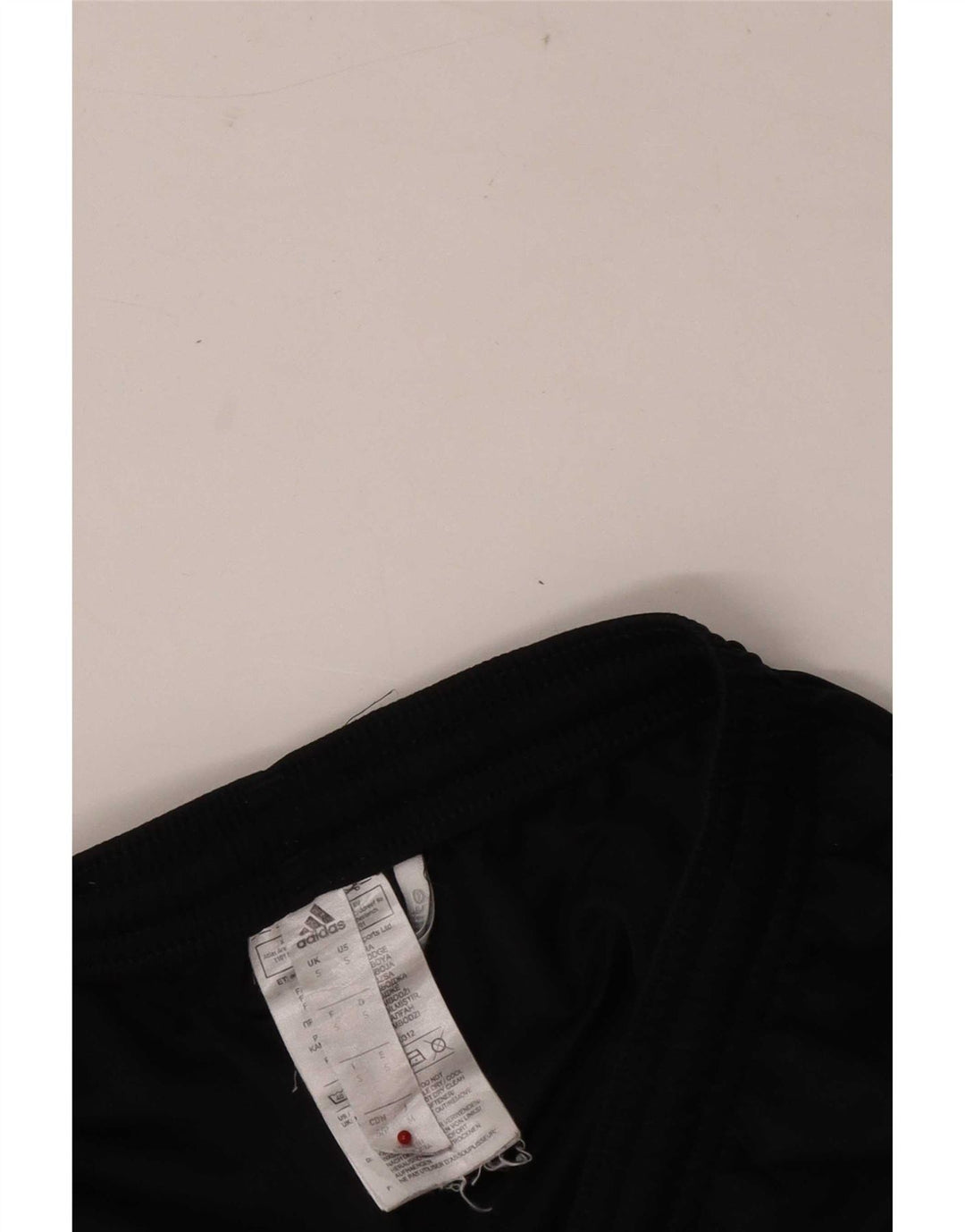 Pantaloncini sportivi Adidas Climalite da uomo piccoli in poliestere nero