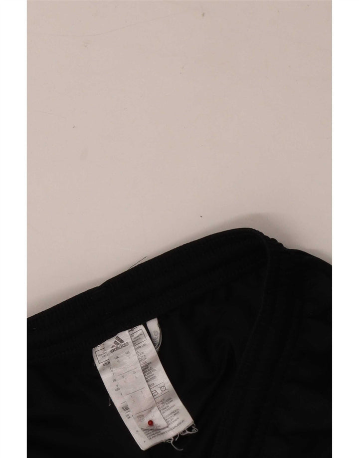 Pantaloncini sportivi Adidas Climalite da uomo piccoli in poliestere nero