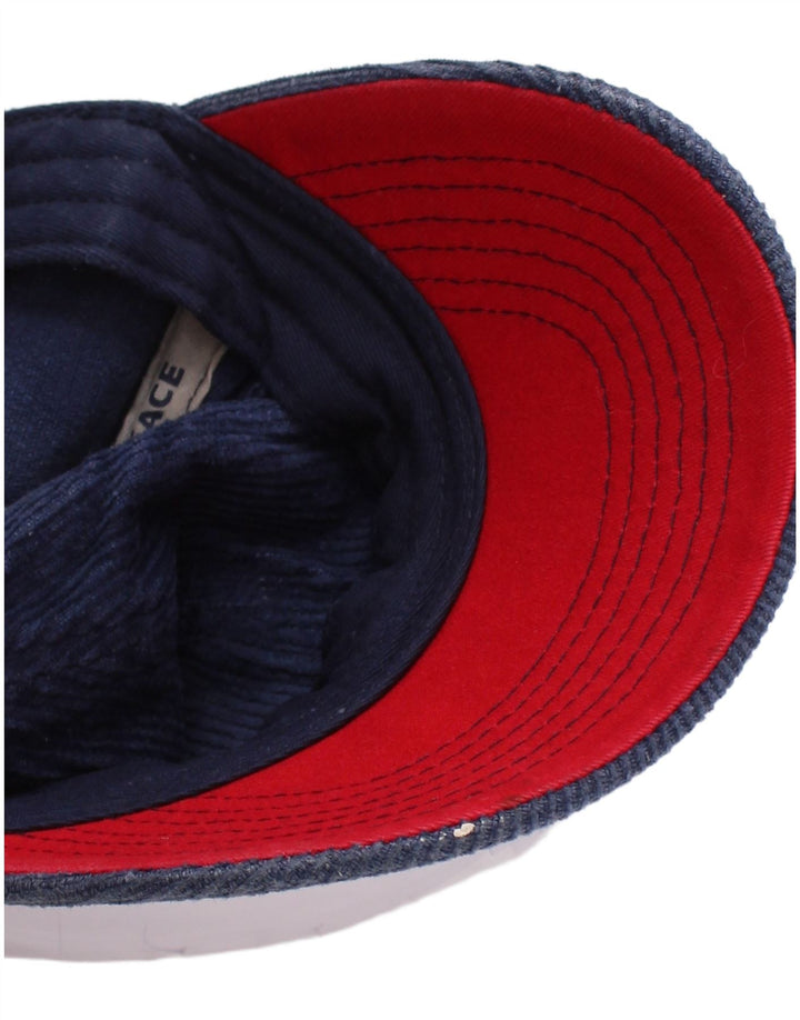 Berretto da baseball in velluto a coste grafico da ragazzo Fat Face 11-12 anni medio blu navy