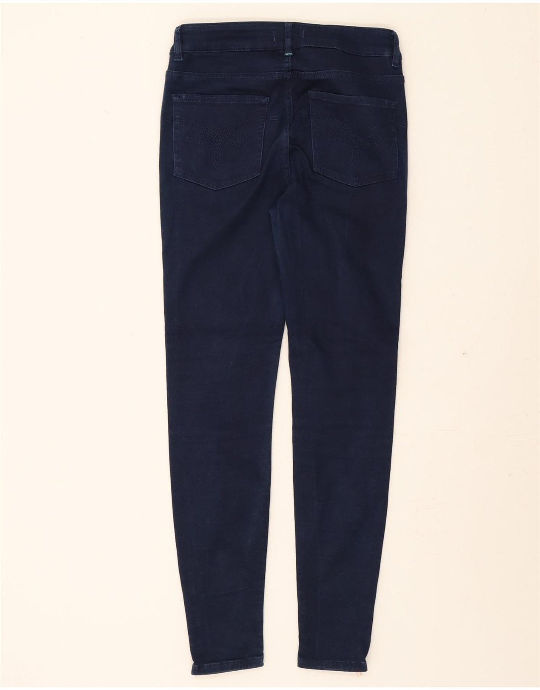 TED BAKER Womens Skinny Jeans W28 L28 Navy Blue Cotton Vintage Ted Baker and Second-Hand Ted Baker from Messina Hembry 