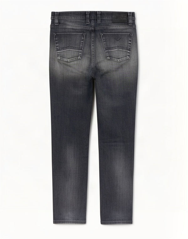 Jeans slim da donna Armani W27 L29 cotone grigio