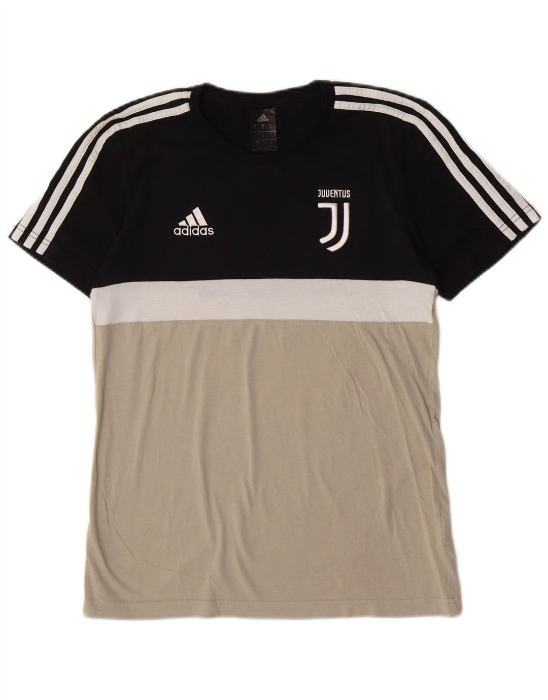 T-shirt grafica Adidas da uomo Juventus Top Small multicolore Colourblock