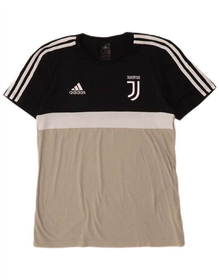 T-shirt grafica Adidas da uomo Juventus Top Small multicolore Colourblock