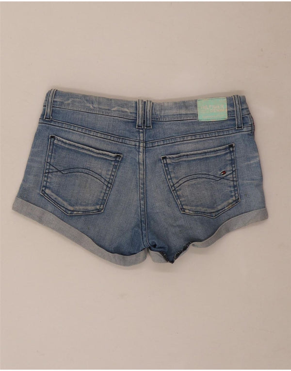 Pantaloncini di jeans per ragazze Tommy Hilfiger 11-12 anni W26 cotone blu