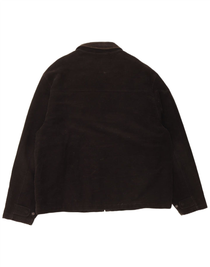 Giubbotto bomber da uomo Marks & Spencer UK 40 grande cotone nero