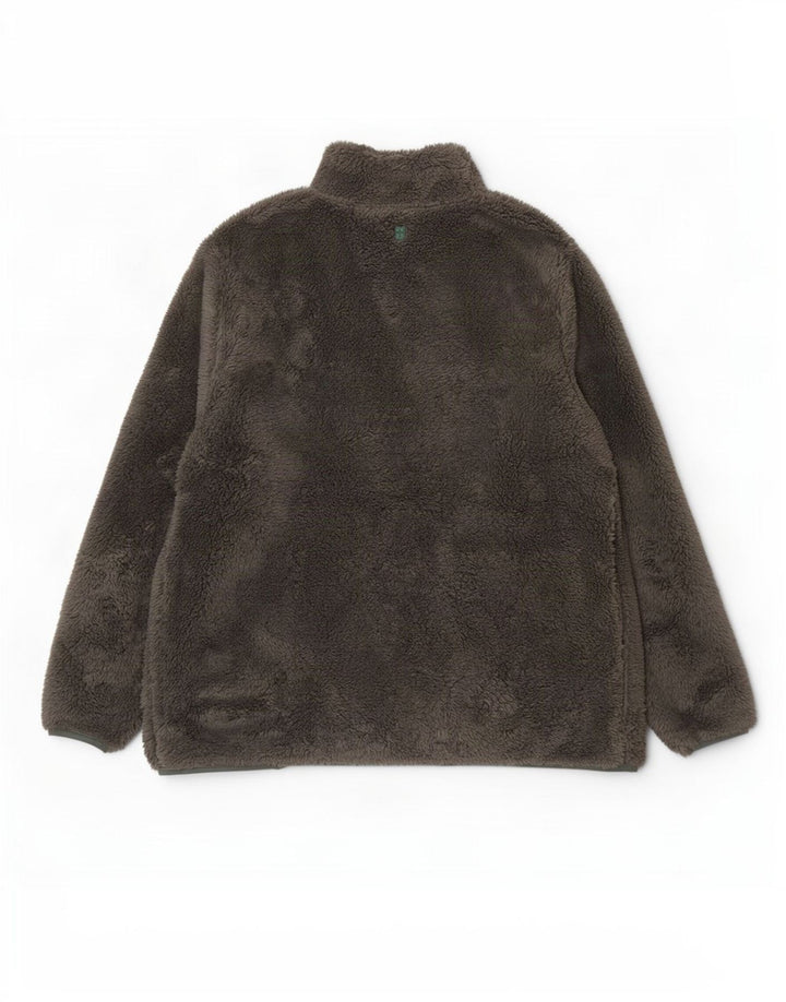 Maglione in pile da donna con collo e zip Mountain Warehouse UK 18 XL Poliestere grigio