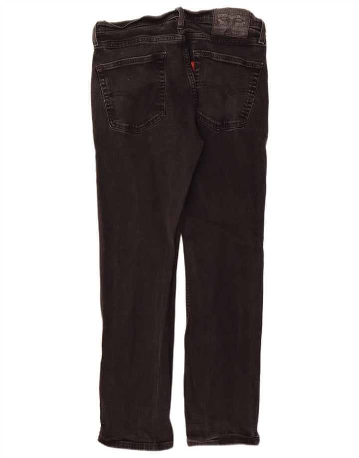 Levi's Uomo 514 Jeans dritti W31 L30 Cotone Nero