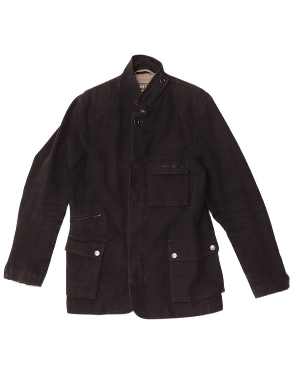 Giacca utility da uomo Brema IT 46 Small Cotone Nero