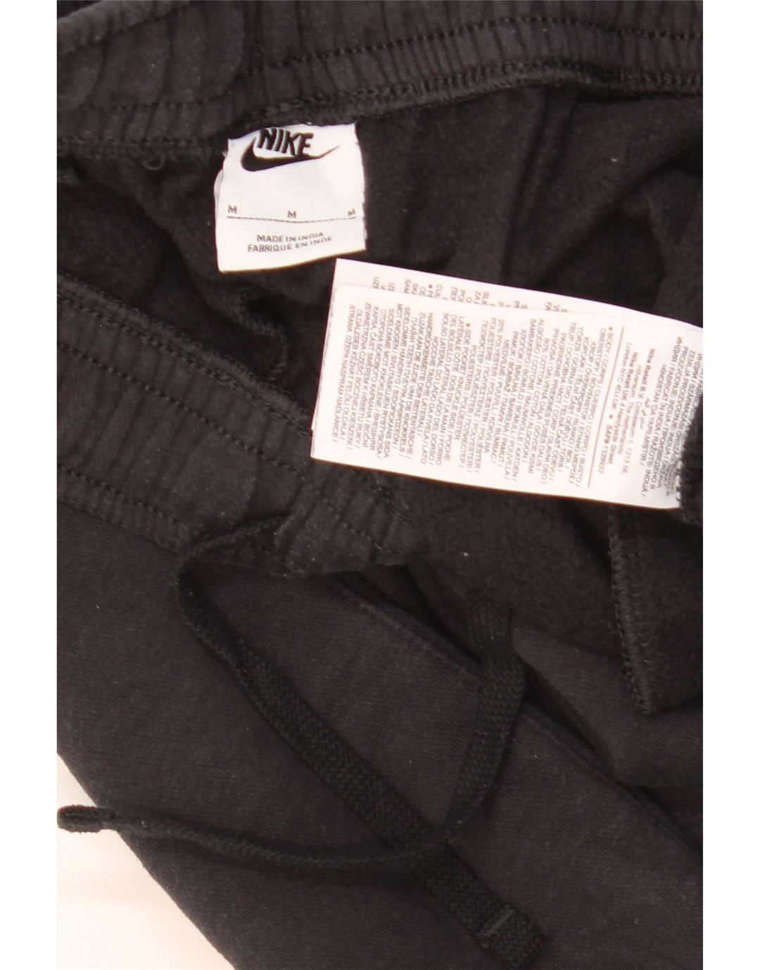 Pantaloni da tuta da uomo Nike Joggers medio cotone nero