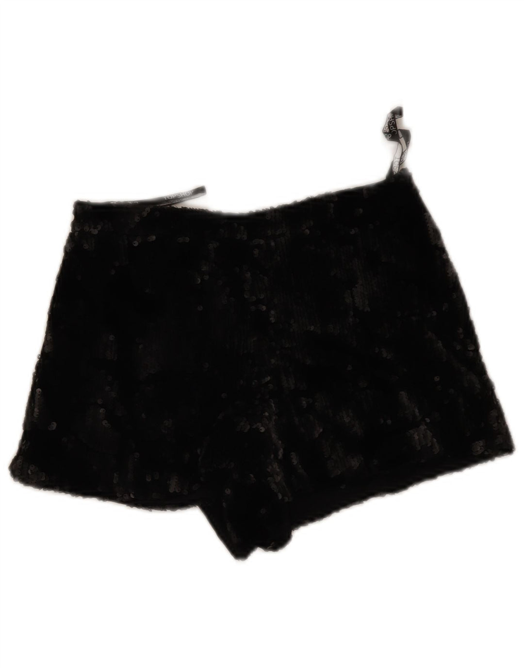 Pantaloni caldi da donna Topshop UK 4 XS W26 poliestere nero