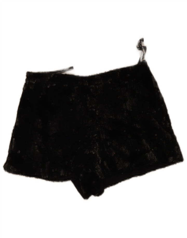 Pantaloni caldi da donna Topshop UK 4 XS W26 poliestere nero