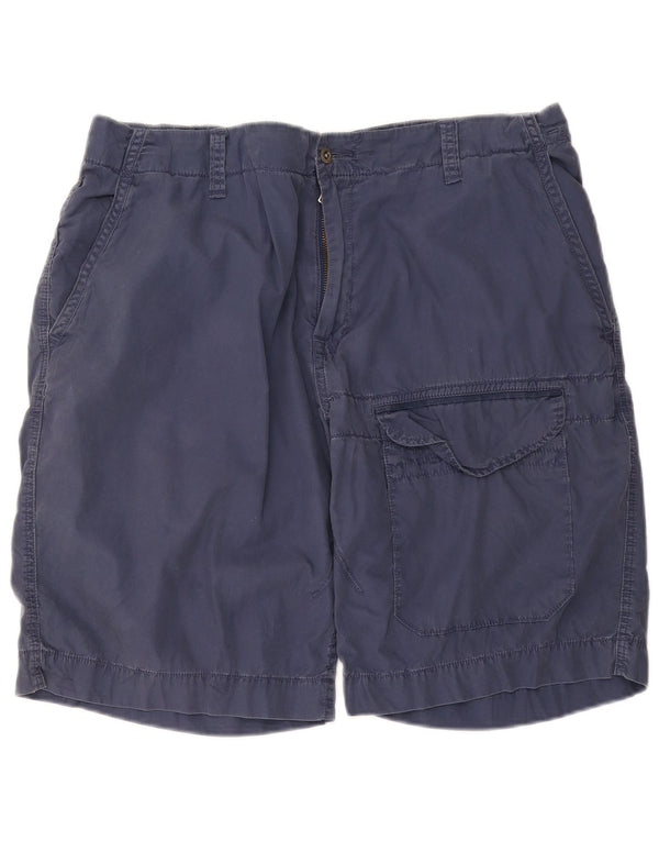 Pantaloncini cargo da uomo Polo Ralph Lauren W39 XL cotone blu navy
