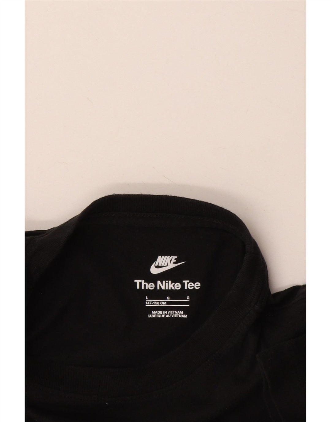 T-shirt da ragazzo Nike Top 12-13 anni grande nera
