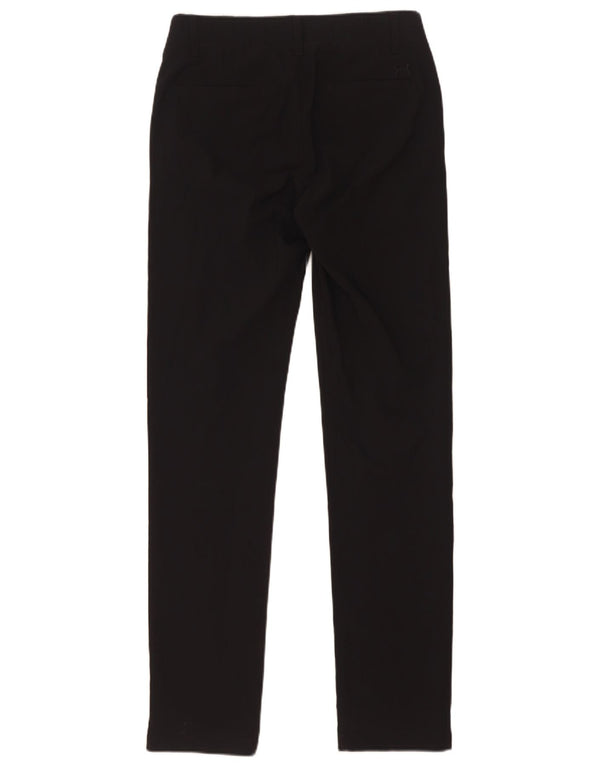Pantaloni chino slim fit Under Armour da donna Cold Gear US 2 XS W28 L31 neri