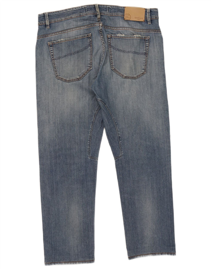 Jeans dritti da uomo SIVIGLIA W36 L27 Blu