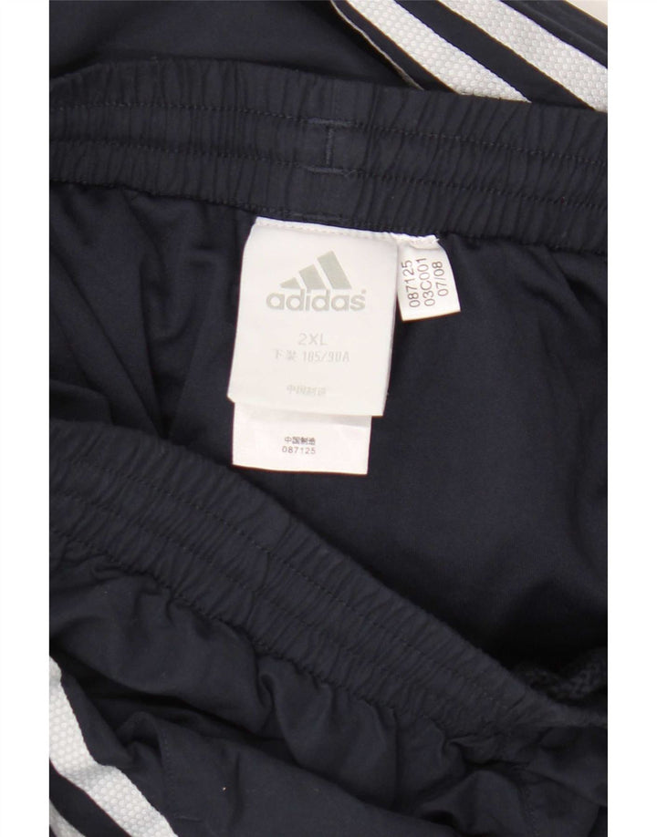 Pantaloni della tuta da uomo Adidas 2XL Blu Navy