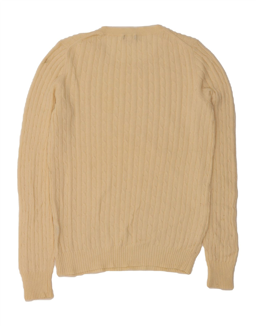 J. CREW Womens Boat Neck Jumper Sweater UK 10 Small Beige Wool Vintage J. Crew and Second-Hand J. Crew from Messina Hembry 