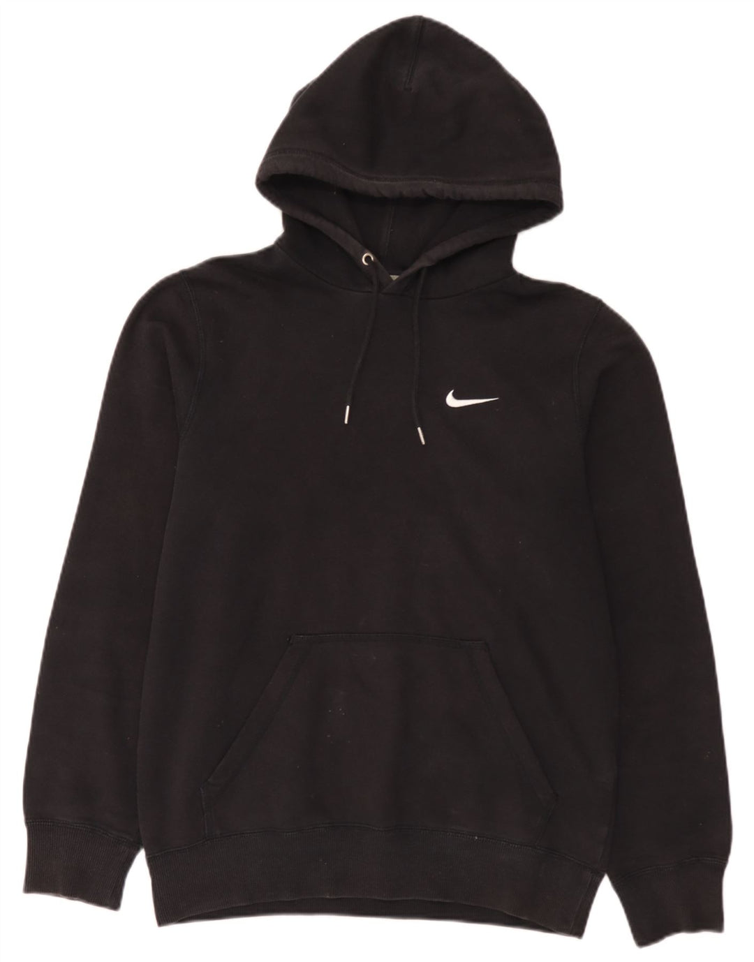 Felpa con cappuccio da uomo Nike Small in cotone nero