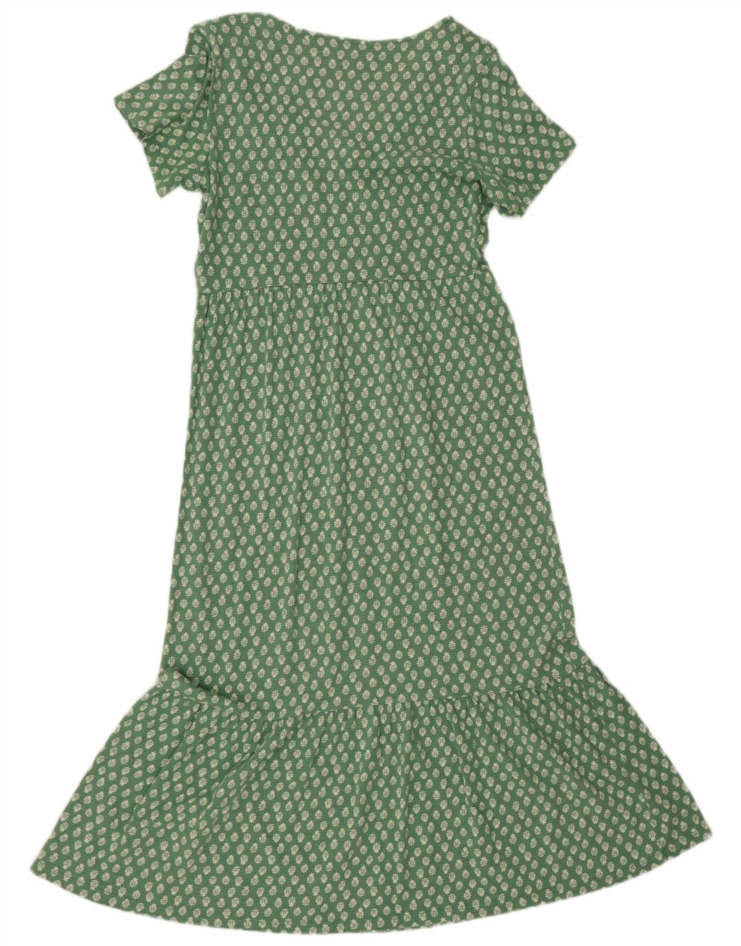 Abito lungo da donna White Stuff UK 12 Cotone floreale verde medio