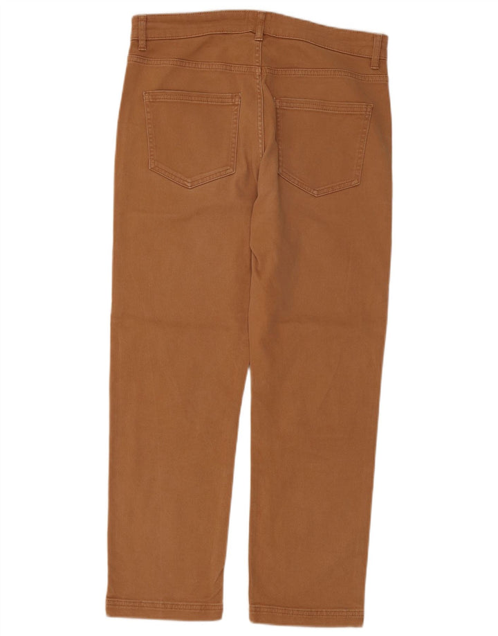 Pantaloni dritti da donna White Stuff UK 12 Medium W32 L26 Cotone marrone