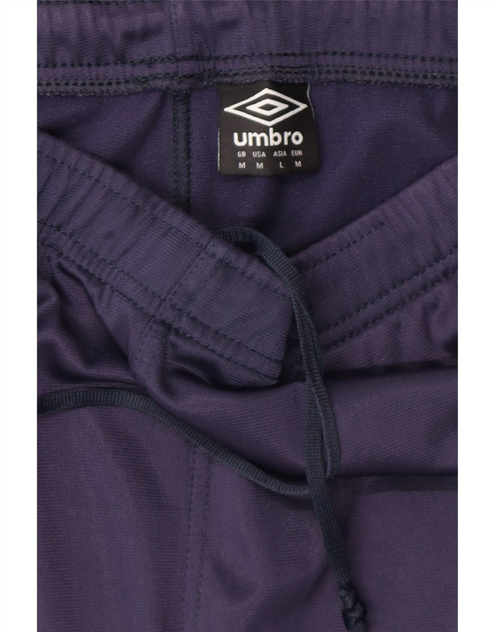 UMBRO Mens Graphic Tracksuit Trousers Joggers Medium  Navy Blue Polyester Vintage Umbro and Second-Hand Umbro from Messina Hembry 