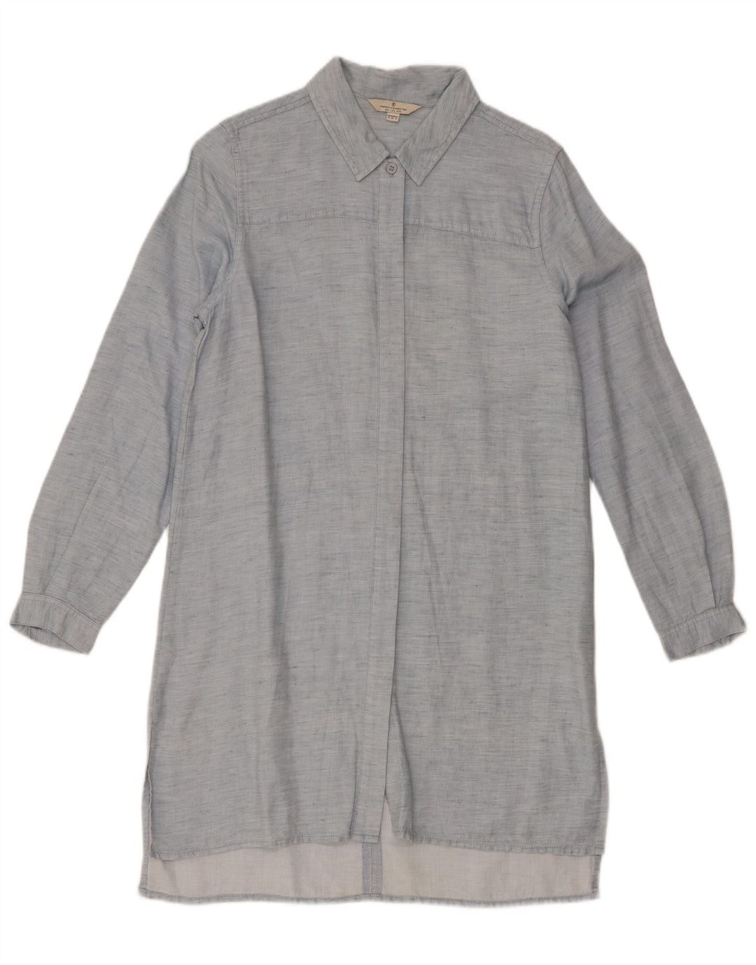 Abito camicia da donna French Connection UK 8 Piccolo Lyocell blu