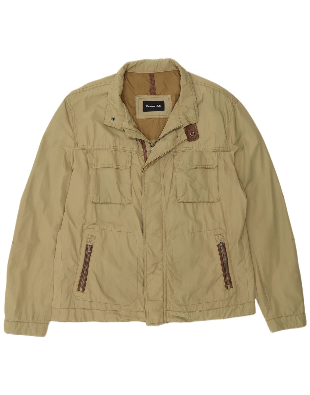 Giacca utility da uomo Massimo Dutti UK 44 2XL Nylon kaki
