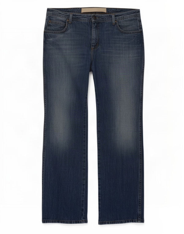 Jeans dritti da uomo Wrangler Roxboro W36 L32 cotone blu