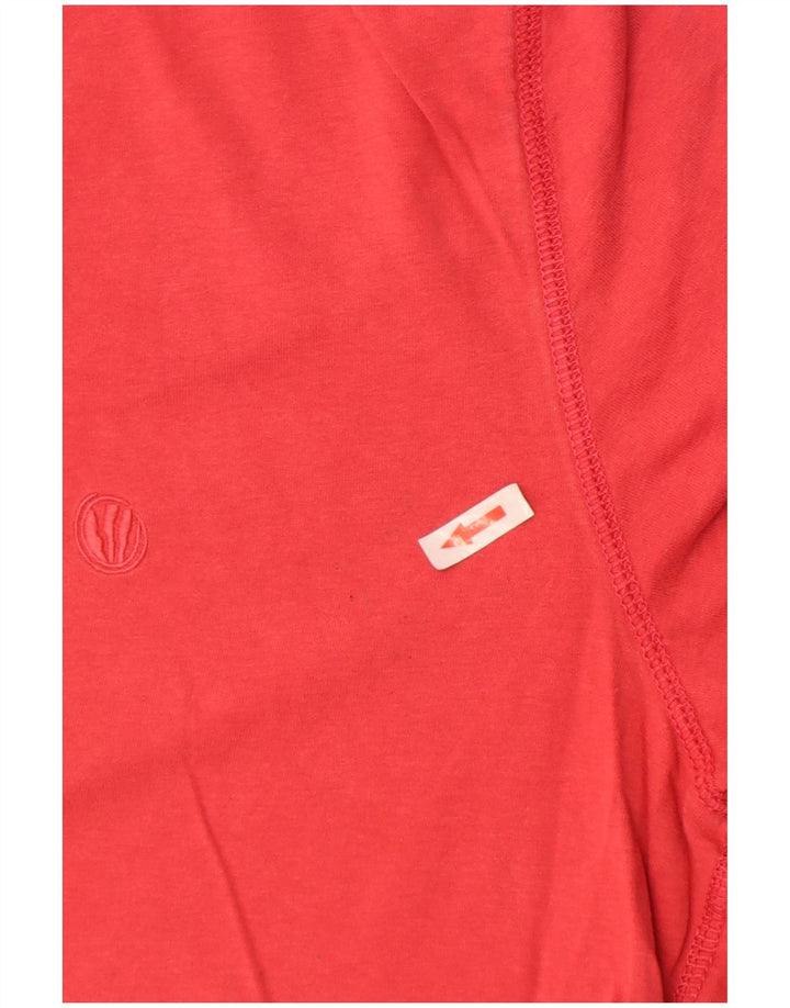 T-shirt da uomo Fat Face Top grande in cotone rosso