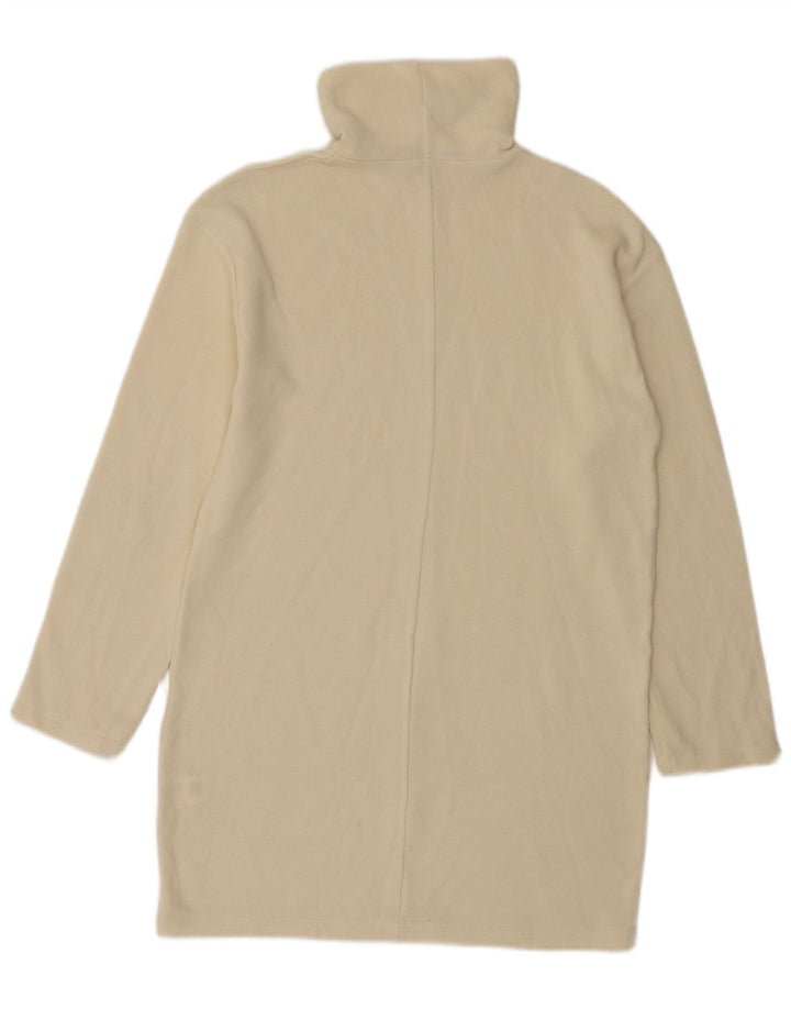 Abito maglione Zara da donna UK 10 piccolo poliestere beige