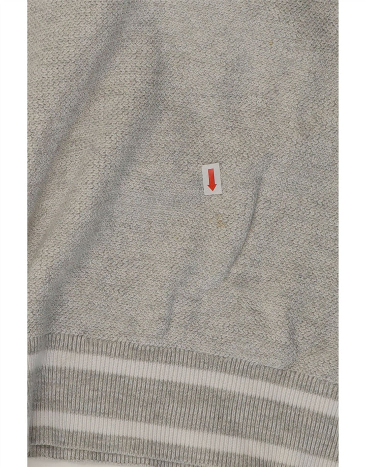 Maglione maglione girocollo da uomo Marks & Spencer 2XL cotone grigio
