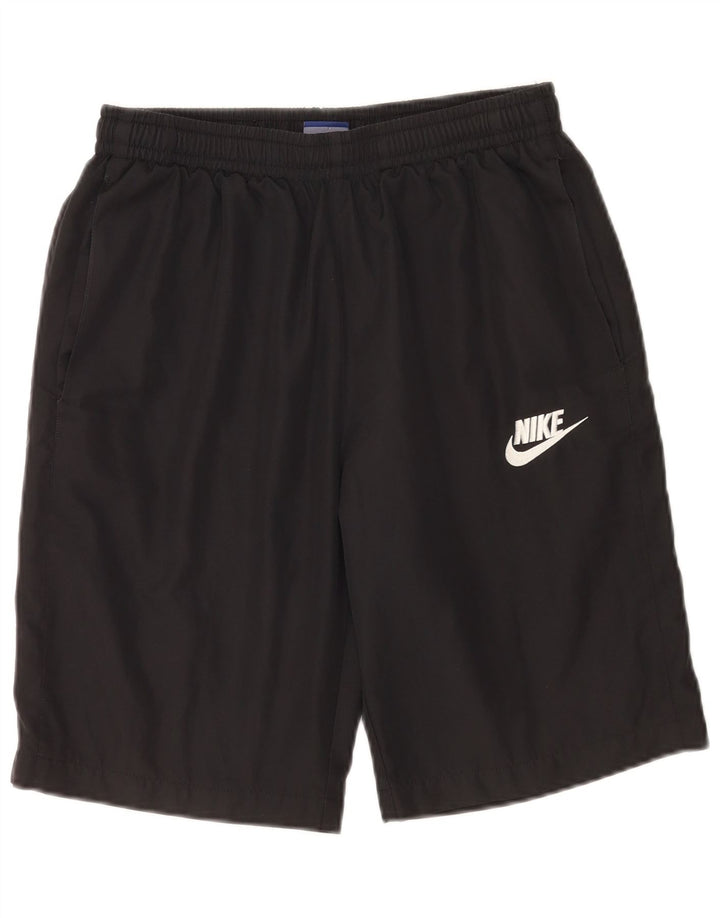 Pantaloncini sportivi Nike da uomo medio nero in poliestere