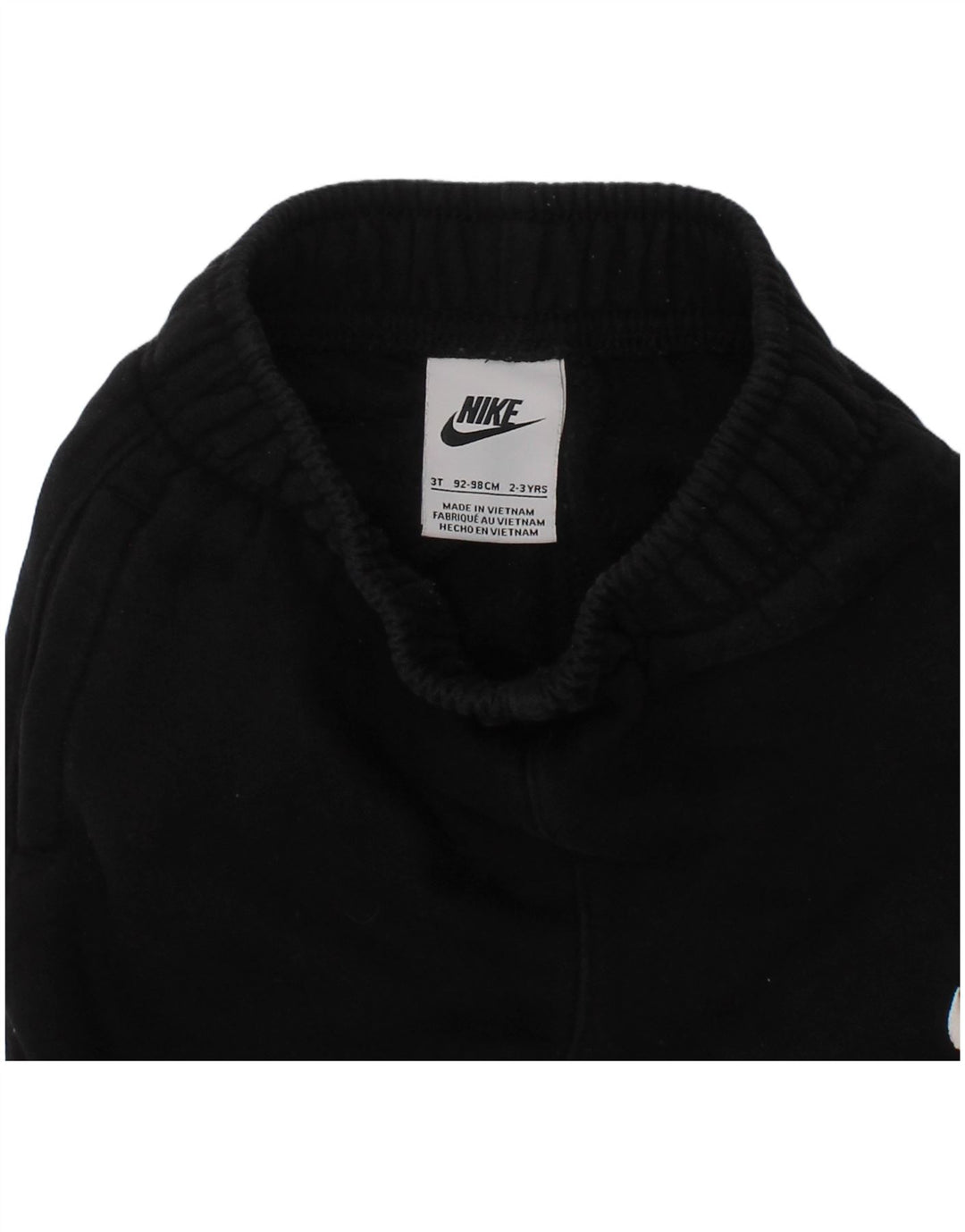 Pantaloni della tuta da ragazzo Nike Joggers 2-3 anni neri