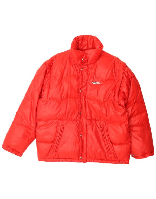 Giacca da sci imbottita da uomo MC Ross IT 48 Medium Red Poliammide