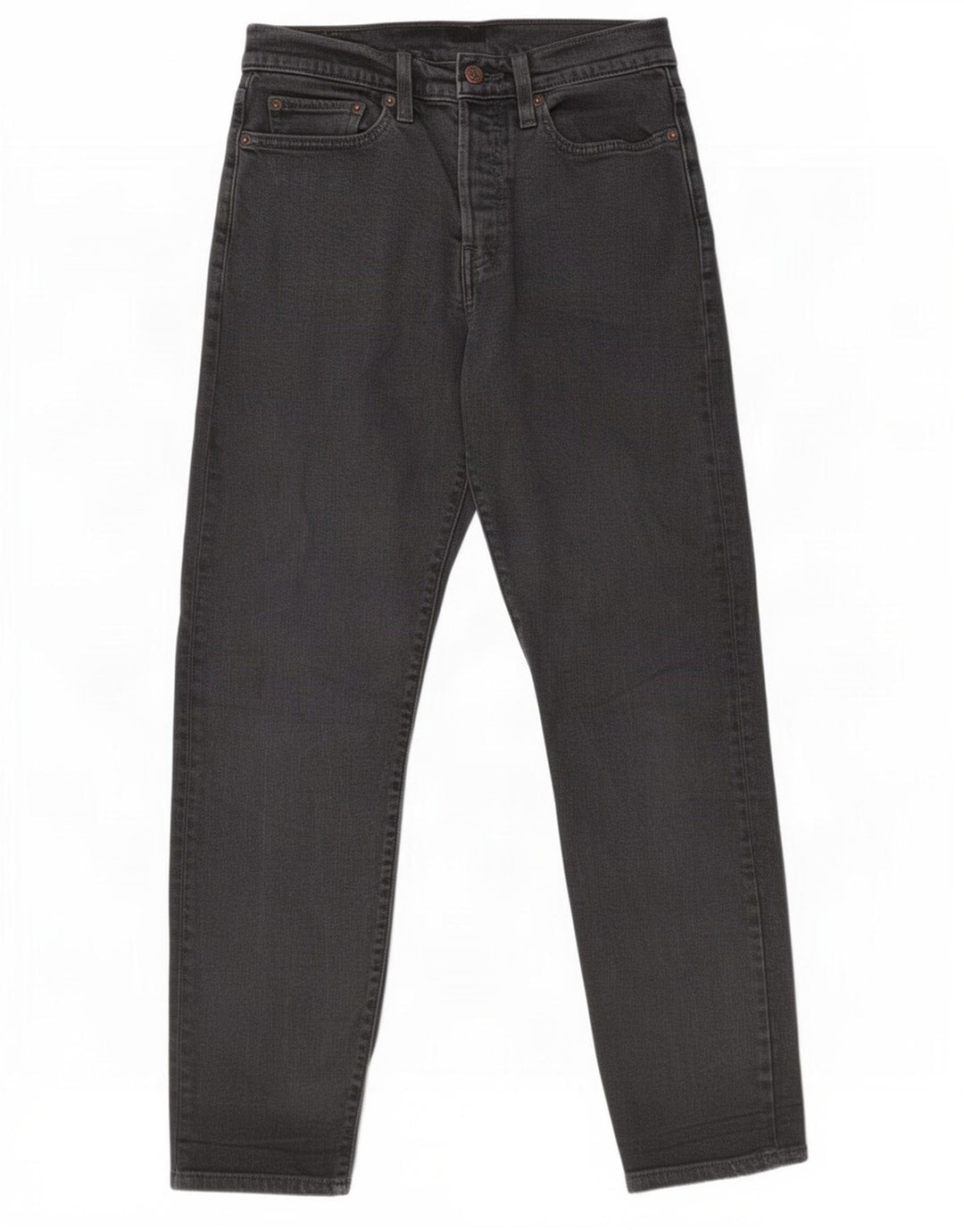 Jeans dritti da donna Levi's W28 L27 cotone nero