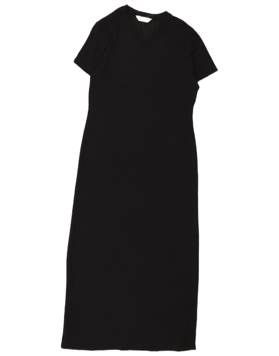 Abito lungo da donna Marks & Spencer UK 10 piccolo nylon nero